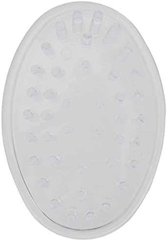 עיצוב כלי סבון מפלסטיק, שומר סבון ומחזיק ספוג למטבח-סט של 3, 0.75 על 3.25 על 4.75, ברור