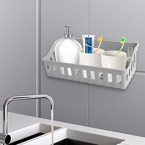 פראייר סל מדף מקלחת, מדף אחסון מקלחת חלול חוסך שטח נושם PP לשירותים