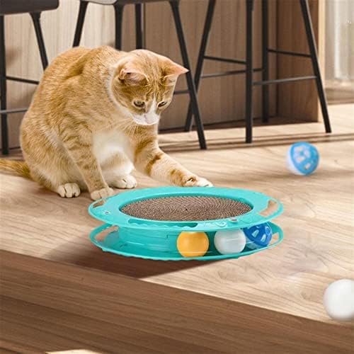 דפילה חתול שריטה כרית חתולי גרדן צעצועי עם כדור רב תכליתי חתול מגרד לוח צעצוע אינטראקטיבי צעצועים לחתולים טחינת טפרי לשחק משחק חתול