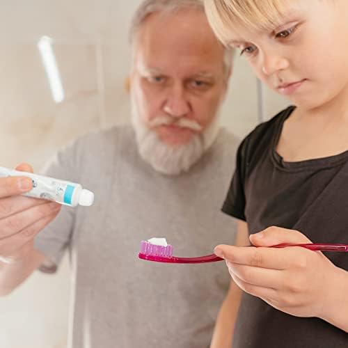 6 מארז משחת שיניים כובע, פוקלט עצמי סגירת משחת שיניים מסחטת מתקן לילדים ומבוגרים
