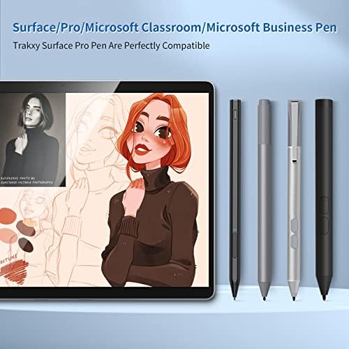 טיפ עט משטח של מיקרוסופט טראקסי, החלפת טיפים עט פרו משטח סוג מקורי עבור 2017 עט משטח של מיקרוסופט, משטח פרו 4 עט