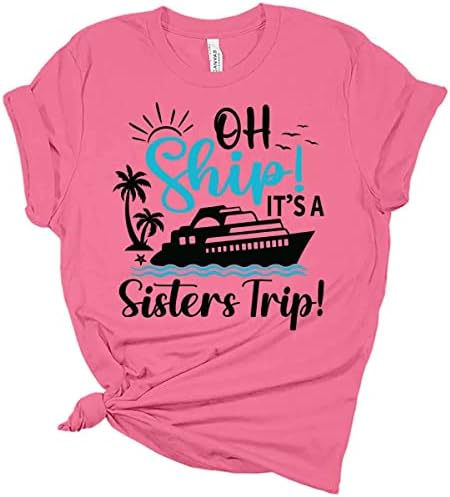 שייט ללבוש ללבוש אוי ספינה, זו חולצת טיס אחיות חולצות תואמות חולצות שייט מתנה מצחיקה טיז גרפי מתנה מצחיקה