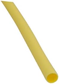 חום פוליאולפין של X-Deree חום מתכווץ להבה מעכבי להבה 20 מטר באורך 2 ממ צהוב DIA פנימי (Tubo ignífugo de poliolefina termocontraíble de 20 metros de largo, diámetro Interno de 2 mm, Amarillo