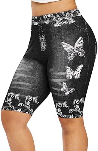 מכנסי יוגה ליולדות של מיאשוי עם כיסים מכנסיים דקים מכנסיים נמתחים טייסטים חותלות נשים 3XL מכנסי יוגה עם כיסים