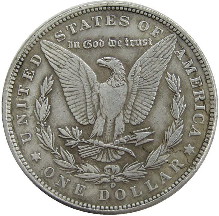 מטבע סילבר דולרי סילבר ארהב מורגן דולר עותק זר מטבע זיכרון 11
