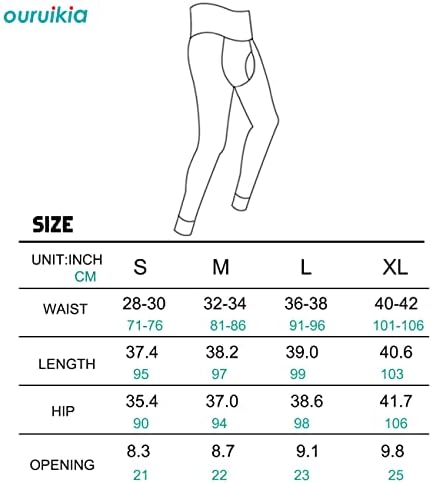 גברים של תחתונים תרמיים גבוהה מותן תרמית מכנסיים להתחמם תחתונים ארוכים מכנסיים