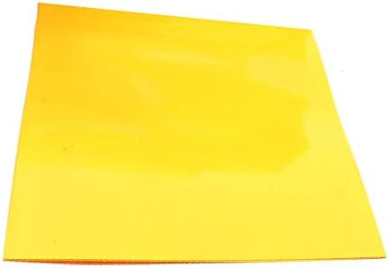 X-deree 6.6ft 50 ממ רוחב PVC חום מכווץ צינור צינור צהוב עבור 2 x 18650 סוללה (Giallo tubazione degli strizzacervelli di calore ב- pvc di larghezza 6.6ft 50 ממ ל -2 Ballie 18650