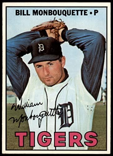 1967 Topps 482 Bill Monbouquette Detroit Tigers Ex+ Tiger