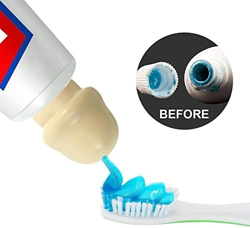 איטום עצמי כובעי משחת שיניים, מתקן משחת שיניים למבוגרים לילדים, טופר משחת שיניים אבק, קונדס מצחיק שיניים מצחיקות