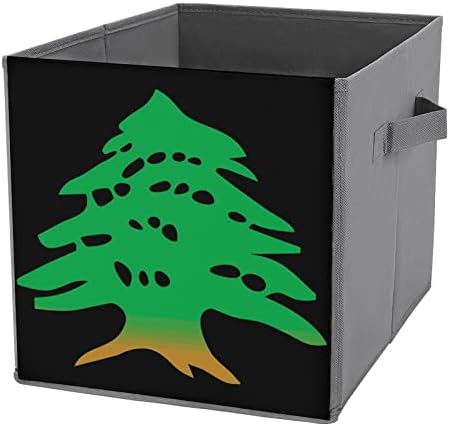דגל לבנאי מתקפל באחסון בד קוביות קובס קופסאות קופסה מתקפלת עם ידיות