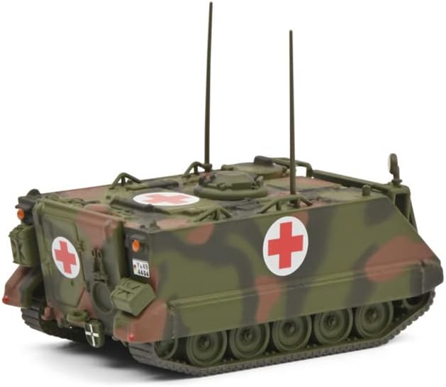 עבור Schuco M113 Ambulance Carrier Admulance Ambulance 1/87 טנק Diecast דגם שנבנה מראש