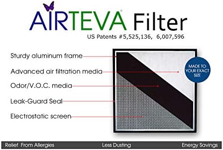 Airteva 20 x 30 פילטר / תנור AC פילטר עם Biosponge Plus החלפה