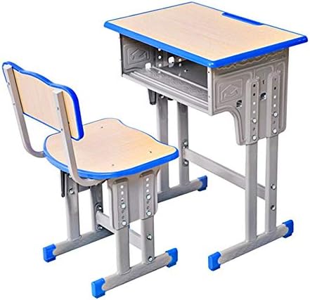 ילדים שולחן וכיסאות סט ילדים מחקר שולחן ילדי של גובה מתכוונן ילדים שולחן וכיסא סט עבור בני בנות תחנת עבודה כולל 2 כיסאות