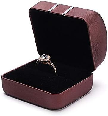 TEERWERE מארגן אחסון תכשיטים מתלה טבעת עגיל תליון צמיד ארוך קופסאות קופסאות מתנה קופסאות מתנה קופסאות מתנה לחתונה יום הולדת 1 חתיכה לא מסטי מתלה להחזקת תכשיטים