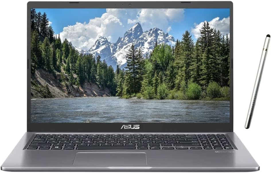 Asus vivobook 15.6 מחשב נייד מסך מגע FHD, אינטל 11th Gen I3-1115G4 עד 4.1GHz, 8GB DDR4 RAM, 256GB PCIE SSD, Intel HD גרפיקה 5000, W/Stylus Pen, Windows 10 S