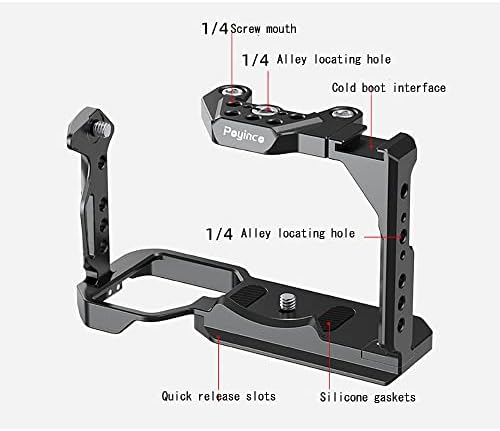 Xberstar Cage עבור Sony FX3FX30 מצלמה צלחת שחרור מהירה עבור Sony FX3FX30 כלוב מצלמה מלא