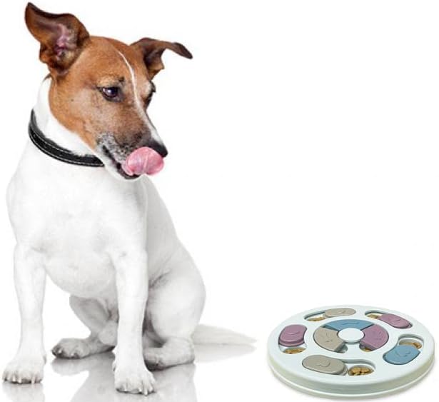עיישה כלב פאזל צעצועים, כלבים מזון פאזל מזין צעצועים עבור מנת משכל אימון & מגבר; העשרה נפשית,כלב לטפל פאזל עבור כיף איטי מזין