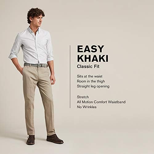 Dockers Classic's Classic Fit Easy Khaki מכנסיים
