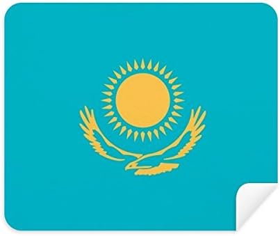 קזחסטן לאומי דגל אסיה המדינה ניקוי בד מסך מנקה 2 יחידות זמש בד