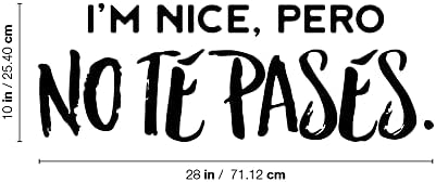 ויניל קיר אמנות מדבקות-פודרוסה / היא חזקה-3 איקס 25 - טרנדי חיובי השראה ספרדית מילה מדבקת עבור משרד בוטיק קפה חנות שינה דקור