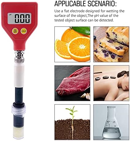 BBSJ Skin Meter PH דיגיטלי בוחן PH נתונים הניתנים להחלפת נתונים עם אלקטרודה זכוכית המשמשת לאדמת חלב גבינה למזון מים