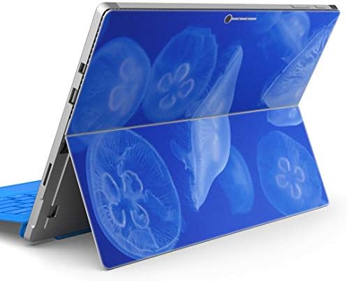 igsticker Ultra דק דק מדבקות גב מגן על עורות כיסוי מדבקות טבליות אוניברסאלי עבור Microsoft Surface Pro7 / Pro2017 / Pro6 003560 Jellyfish Sea Photo