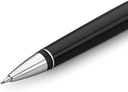 Kaweco DIA2 נוסטלגי טוויסט עיפרון כרום I עיפרון מכני בלעדי עם עופרת 0.7 ממ כולל תיבת פח I עיפרון יוקרה 14 סמ I Chrome