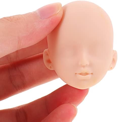צעצועי נסיכה של Sewroro 10 יחידות ראש בובה רך צעצוע מפלסטי