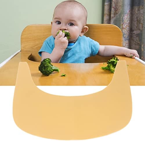 ילדים שולחן מפית, חום בידוד רך סיליקון תינוק אוכל כיסא מפית בטוח עמיד בפני החלקה לפעוטות עבור מסעדות
