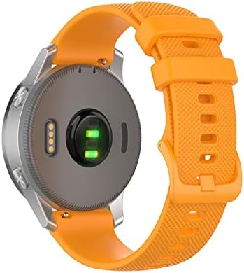 רצועת סיליקון coepmg לגישת Garmin Venu S40 Forerunner 645 245 vivoactive 4 vivoactive 3t 20 ממ 22 ממ צמיד שעון אוניברסלי עבור Ticwatch Watchbands