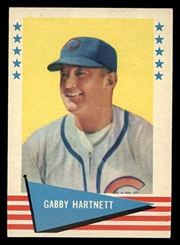 1961 Fleer 41 Gabby Hartnett Chicago Cubs Ex/MT Cubs