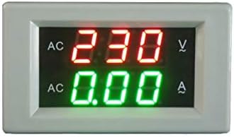TAIDACENT 500V 220V שני תיל מתח AC מתח AC AC כפול LED כפול מד מתח מתח דיגיטלי בית 50A מטר שלוש פאזות