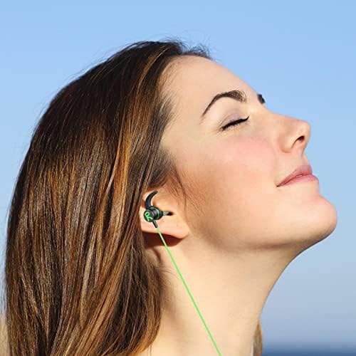 TMAY אוזניות קוויות - תקע אוזניים - ניצני אוזניים משחקי ESPORTS משחקי 3.5 ממ תקע דגם פרטי אוזניות סטריאו סטריאו הפחתת רעש באס 8.2ft כבל