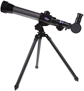 טלסקופ חדש נייד 20 פעמים 30 פעמים 40 פעמים טלסקופ שבירה משקפת לילדים עם חצובה מראה תצפית לילדים