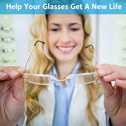 ערכת כלים לתיקון משקפי עיניים ללא שפה, משקפי ראייה מקצועיים מכניסים לשפת פריקה משקפיים מסגרות כלים אופטיים ערכת תיקון ללא שפה מסגרות משקפי פירוק משקפיים
