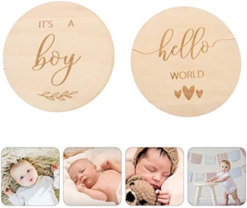 מתנה לתינוק 2 יחידים יצירתיים גידול תינוקות כרטיסי זיכרון לגידול מעץ כרטיסי אבן דרך מתנות לתינוקות