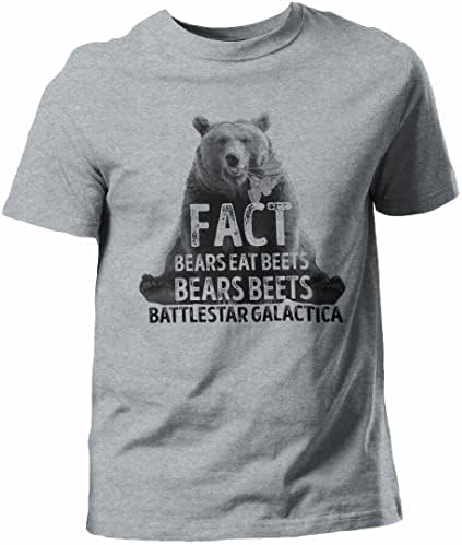 טי המשרד, דובים אוכלים חולצת סלק, דובים, סלק, חולצת Battlestar Gallactica