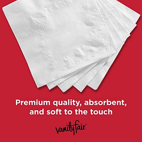 מפיות נייר יומיומיות של וניטי פייר, 150 מפיות חד פעמיות בעלות 2 שכבות