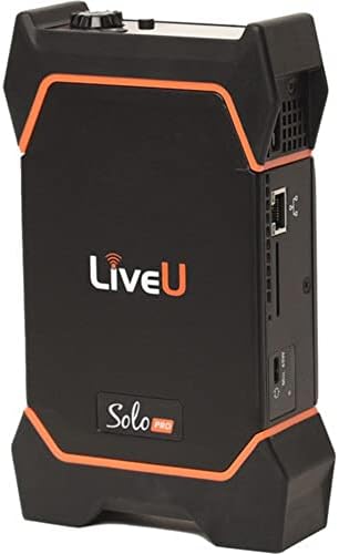 LiveU SOLO Pro HDMI 4K וידאו/אודיו מקודד חבילה עם Pearstone 6 'כבל HDMI עם Ethernet