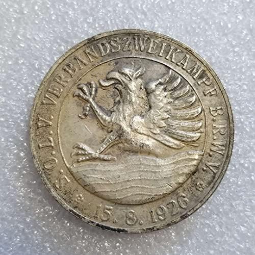 מלאכה עתיקה מדליה גרמנית סילבר דולר מטבע זיכרון גיליון 1963