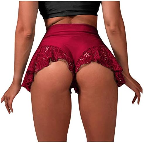 מיני סקסיות מיני מותניים מכנסיים קצרים לנשים לנשים פרועות מוט מכנסיים מכנסיים חמים מכנסיים קצרים צמודים רשת תחתונים זורמים תחתונים