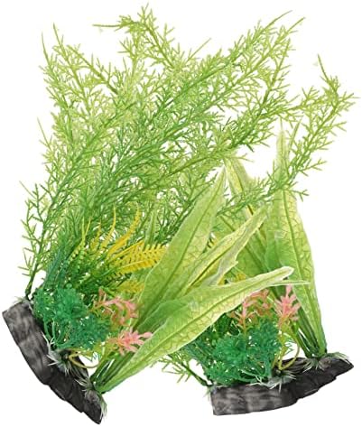 4 יחידות אקווריום גינון שולחן העבודה דקור צמחים עבור אקווריום מלאכותי אקווריום דקורטיבי אקווריום דקור מלאכותי פארה דגי טנק צמחים צמחי מים