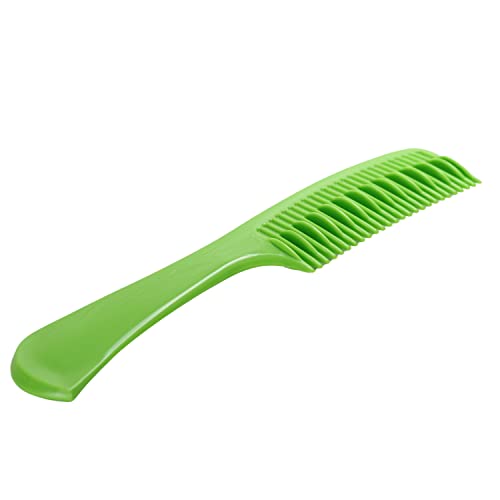 אלגרו קומבס 1003 סבך תאמר שיער מסרק רחב שיניים מקלחת מסרק לשיער מתולתל רטוב או יבש מסרקי נשים תוצרת ארצות הברית. 1 חתיכה.