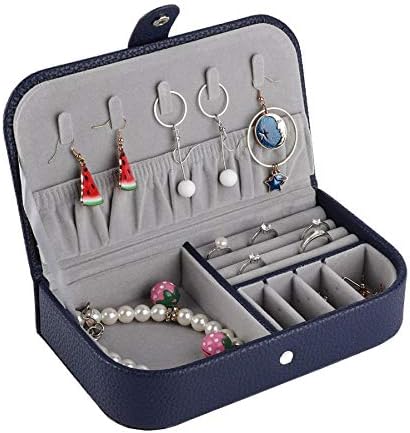 Heeqing AE205 אופנה אחסון שרשרת ניידת צמיד עגיל קופסא קופסת תכשיטים תכשיטים תכשיטים תכשיטים תצוגה מארגן מארגן שרשרת טבעת