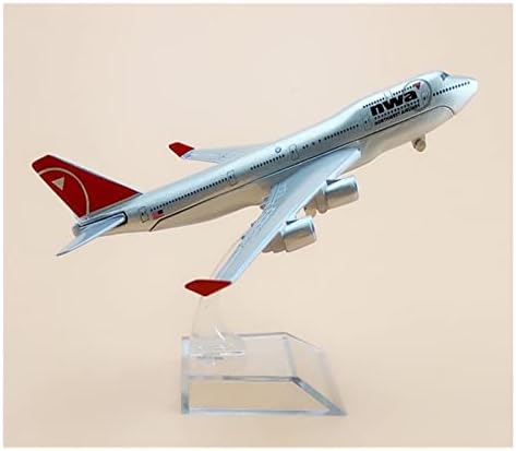 דגמי מטוסים 16 סמ חומר סגסוגת עבור מודל מטוסי איירליינס בואינג 747 ב747 400 מודל מטוסים עם מעמד תצוגה גרפית
