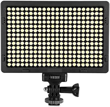 PDGJG LED Bright 5500K לעומק על אור וידאו מצלמה למצלמות SLR דיגיטליות עם סוללה ומטען של 4400mAh
