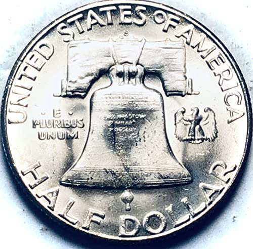 1951 S Franklin Silver Silver מוכר חצי דולר מנטה