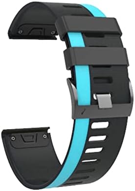 Gikos Sport Silicone Watchband רצועת כף היד עבור Garmin Fenix ​​6x 6 Pro 5x 5 פלוס 3 HR Smartwatch 22 26 ממ Easyfit מהיר מהיר