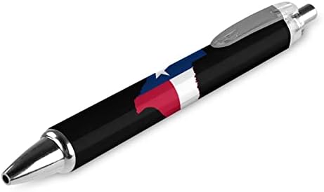 מפת דגל מדינת טקסס נשלפת גל מתגלגל עט כחול דיו כתיבה חלקה כתיבה עט עט לגברים עטים משרדיים 2 PENS 2 PCS