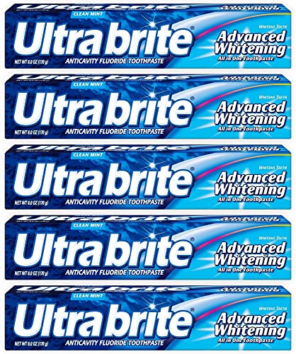 Ultra Brite מתקדם משחת שיניים משחת שיניים מנטה 6 גרם